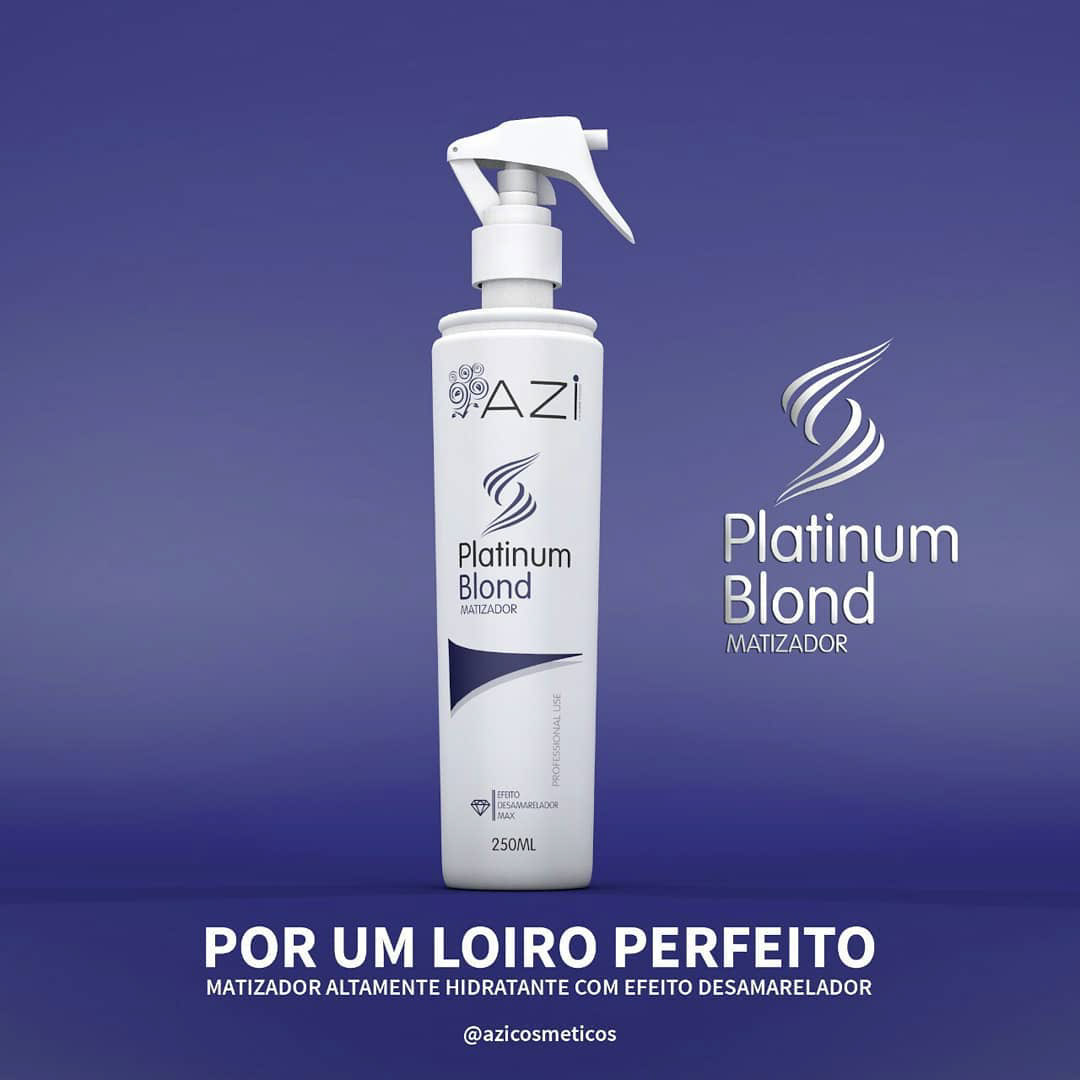 Platinum Blond Azi Cosmeticos